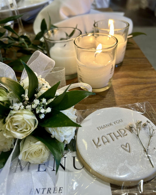 Sugar Cookies - Heart - shimmer finish