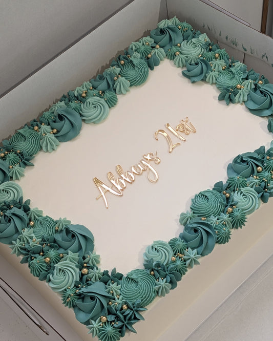 Large Slab cake