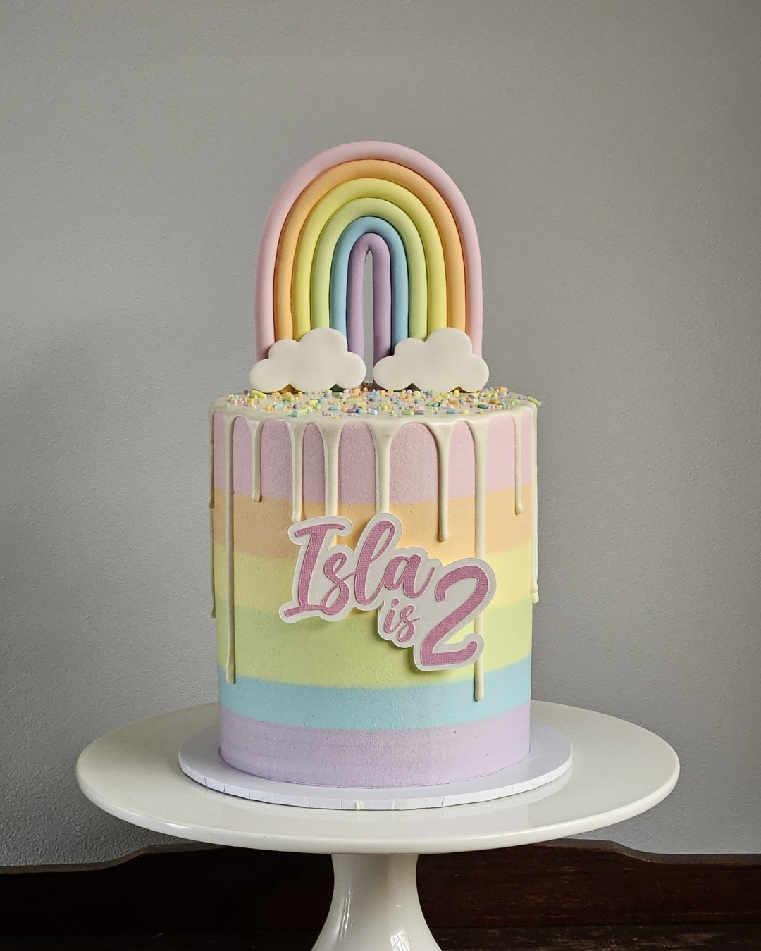 Rainbow Cake - Stripes