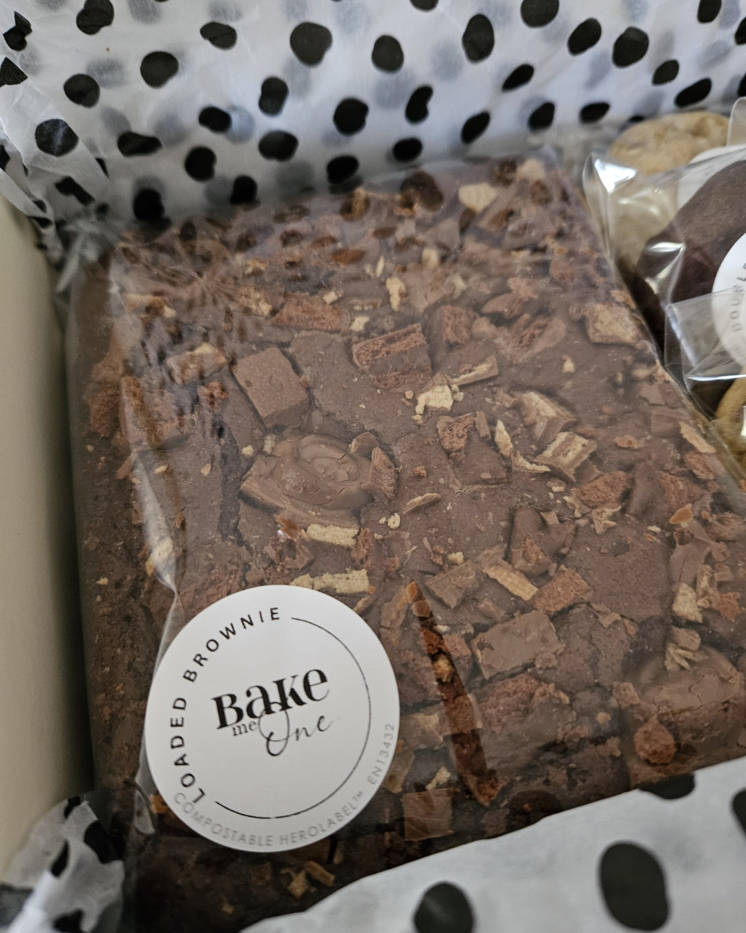 Loaded Brownie & Fat Cookie Gift Box - Easter