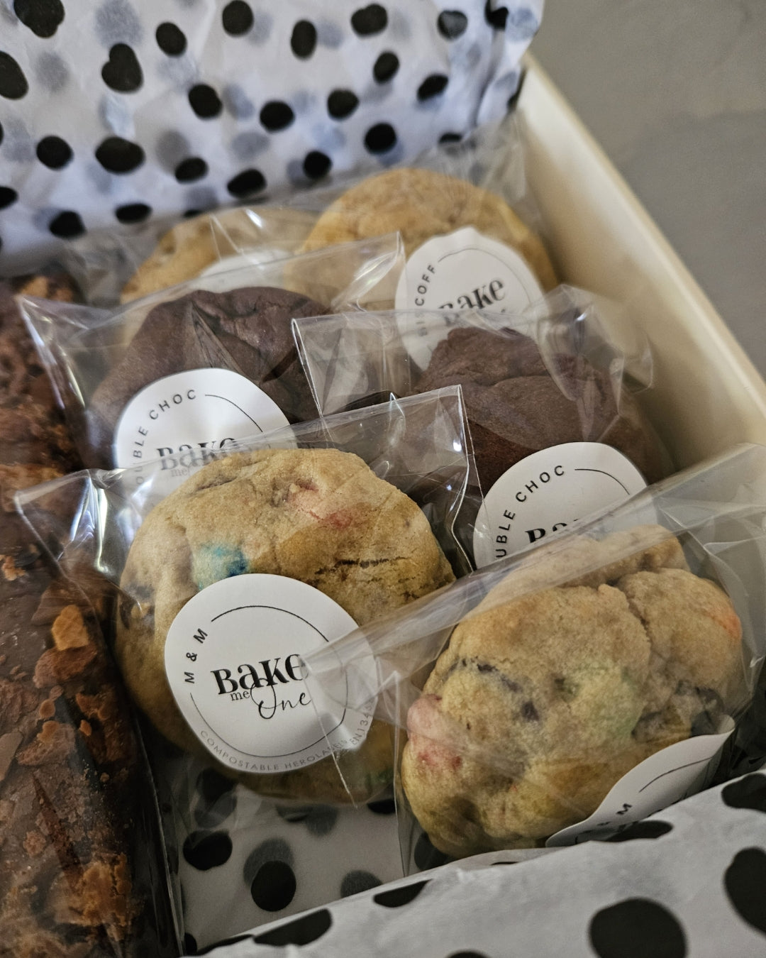 Loaded Brownie & Fat Cookie Gift Box - Easter