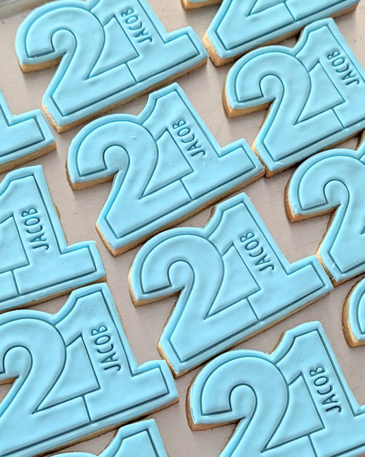 Double Digit Sugar Cookies