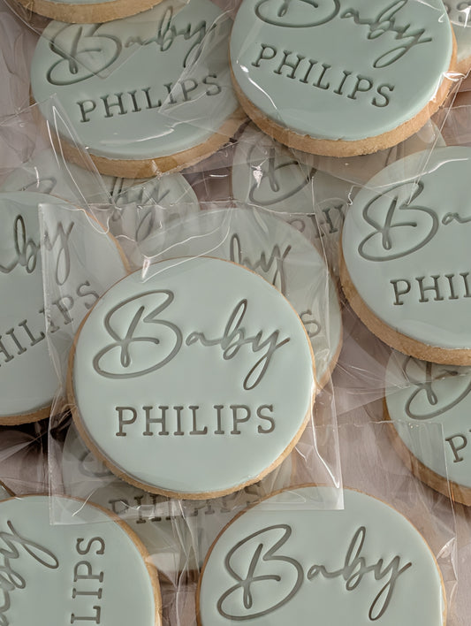 Sugar Cookies (small) - Baby Shower