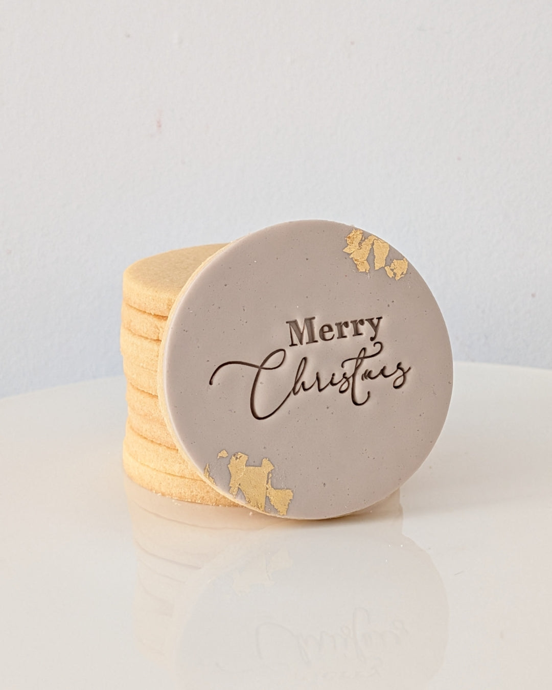 Christmas cookie - Gold Foil