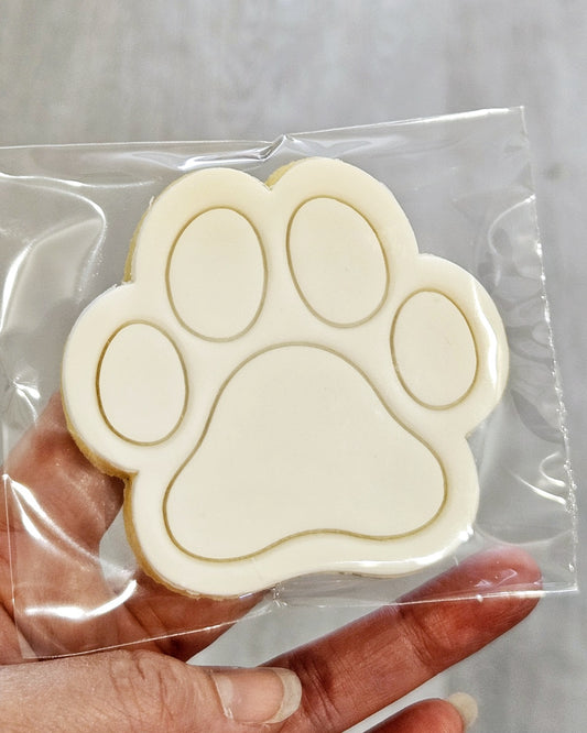 Paw Print Cookies